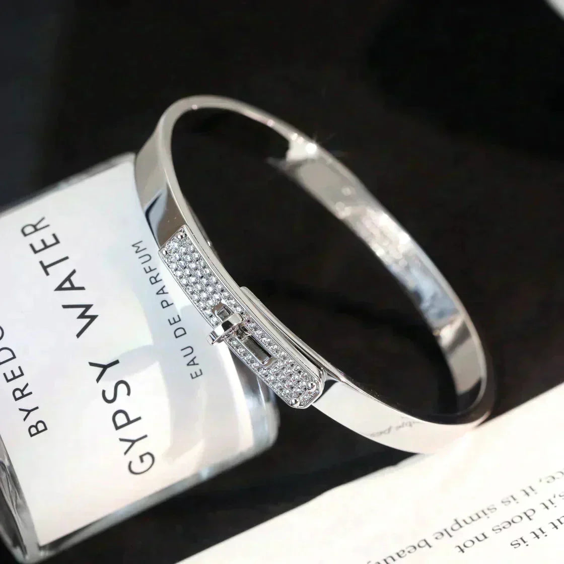 [Resenly Jewelry]KELLY SILVER DIAMOND BRACELET