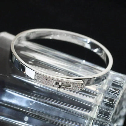 [Resenly Jewelry]KELLY SILVER DIAMOND BRACELET