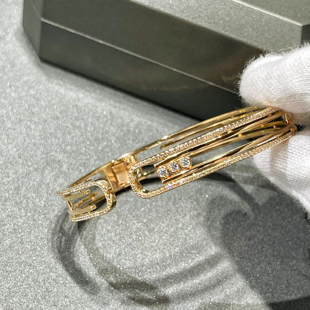 [Resenly Jewelry]MOVE 10TH PAVED DIAMOND BRACELET