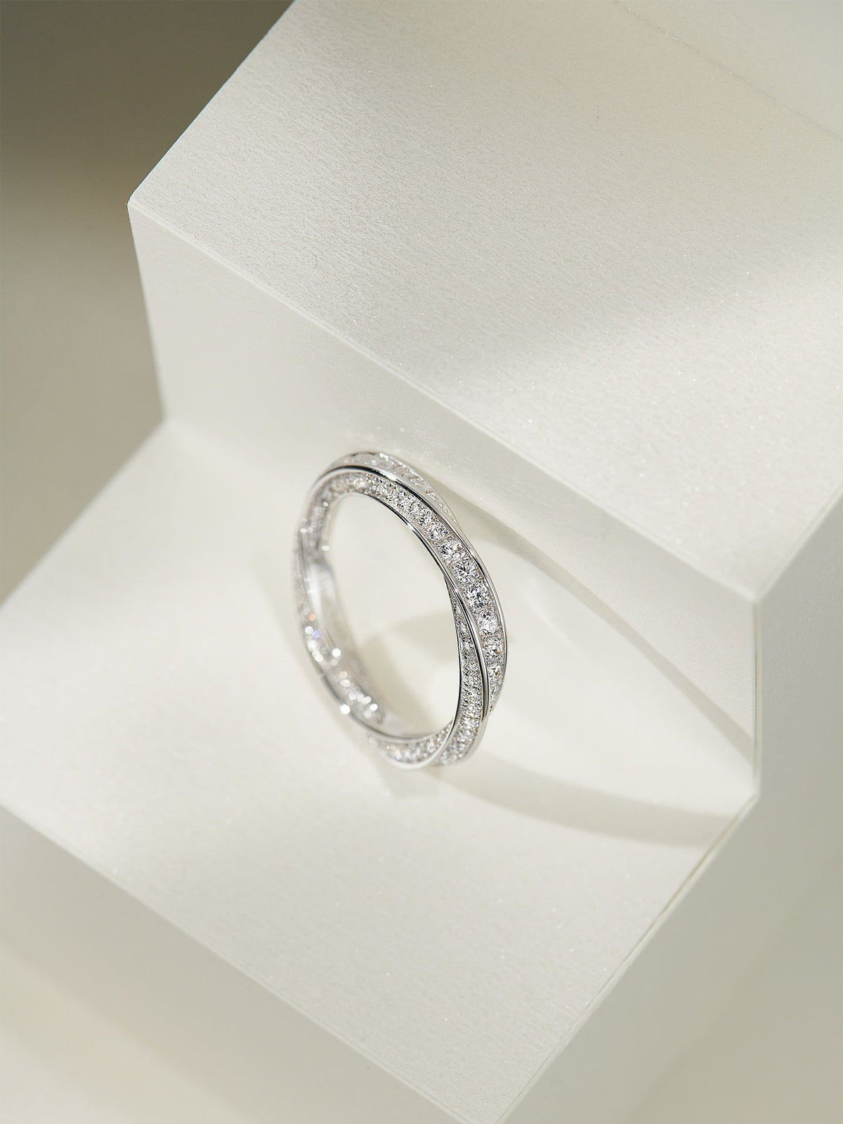 [Resenly Jewelry]SPIRAL DIAMOND RING