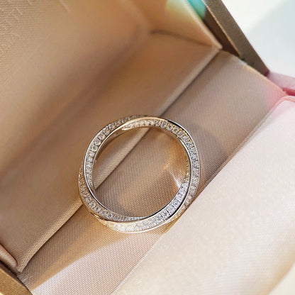 [Resenly Jewelry]SPIRAL DIAMOND RING