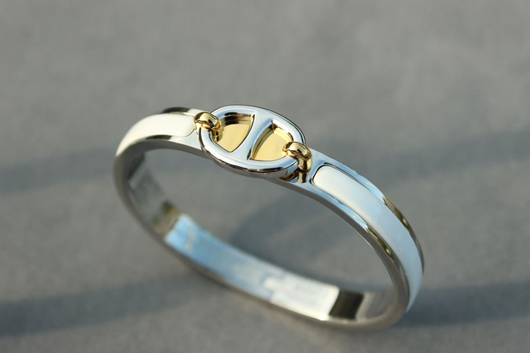 [Resenly Jewelry]CLIC CHAINE SILVER BRACELET