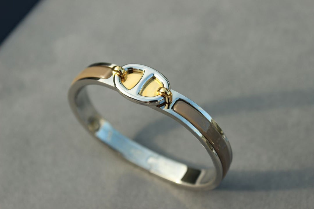 [Resenly Jewelry]CLIC CHAINE SILVER BRACELET
