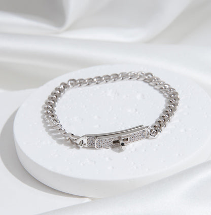 {
  "Resenly Jewelry": "レゼンリー・ジュエリー",
  "KELLY CHAIN SILVER DIAMOND BRACELET": "ケリーチェーン シルバー ダイヤモンド ブレスレット"
}