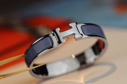 [Resenly Jewelry]H BRACELET 12MM BLUE GRAY