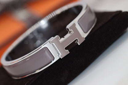 [Resenly Jewelry]H BRACELET 12MM BROWN