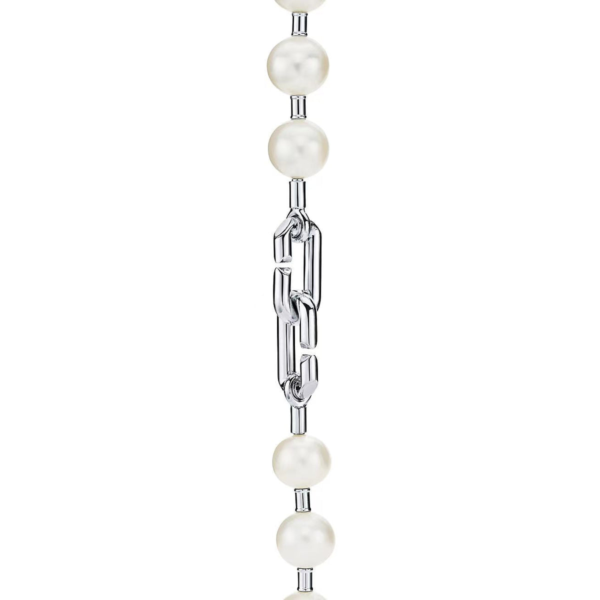 [Resenly Jewelry]ハードウェア パール ラップ ネックレス