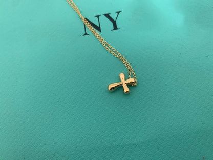 [Resenly Jewelry]CROSS PENDANT MINI BARE CROSS NECKLACE