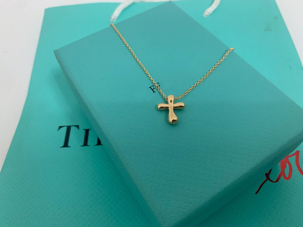 [Resenly Jewelry]CROSS PENDANT MINI BARE CROSS NECKLACE