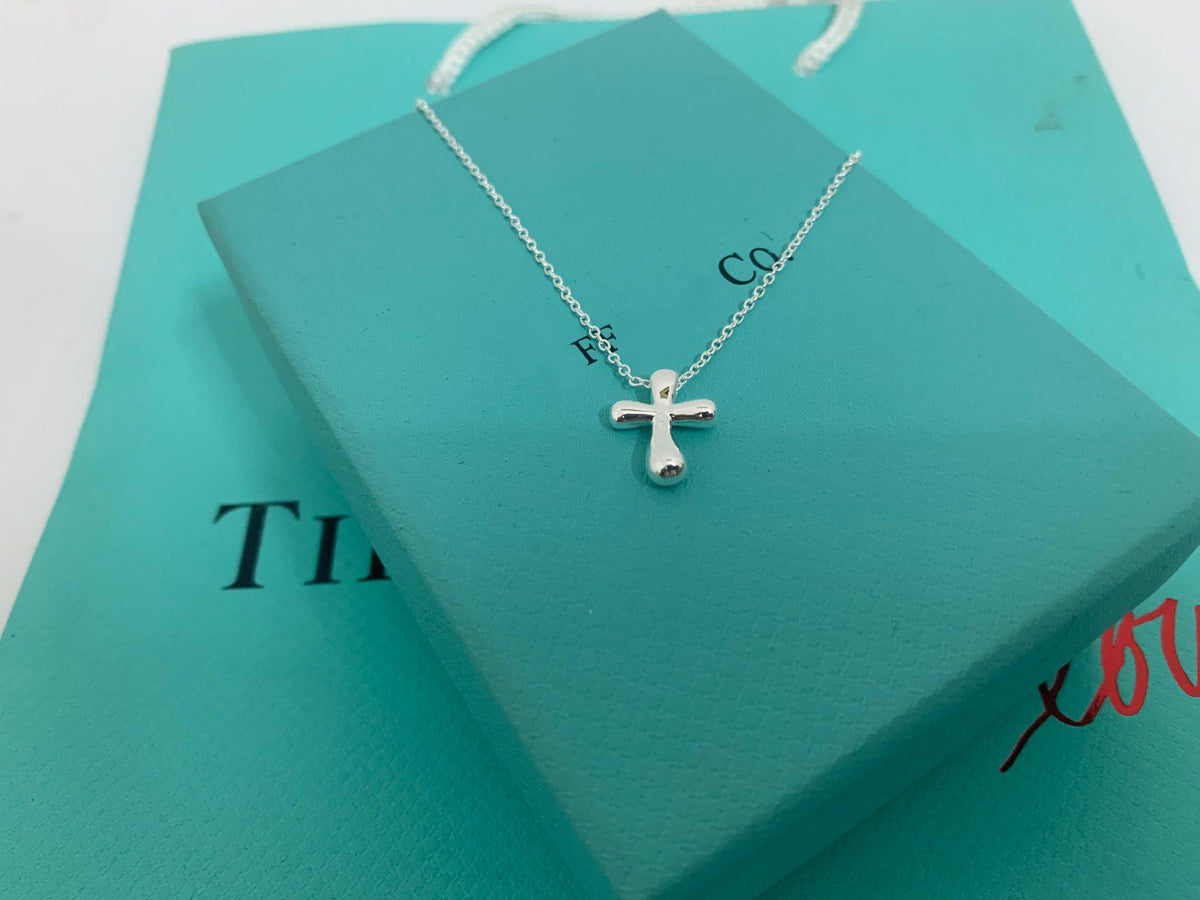 [Resenly Jewelry]CROSS PENDANT MINI BARE CROSS NECKLACE