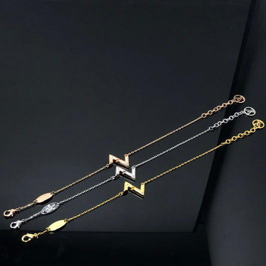 [Resenly Jewelry]VOLT LV LOGO BRACELET