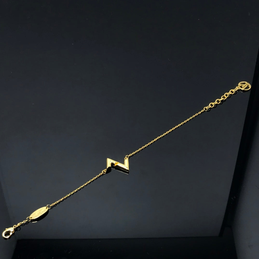 [Resenly Jewelry]VOLT LV LOGO BRACELET