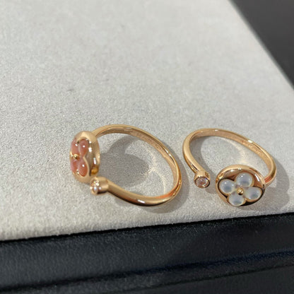 [Resenly Jewelry]SUN 1 DIAMOND PINK MOP RING