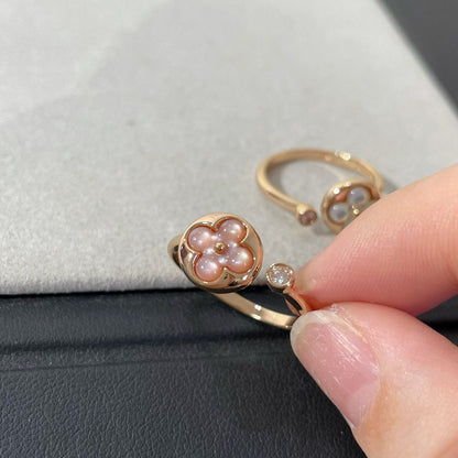 [Resenly Jewelry]SUN 1 DIAMOND PINK MOP RING