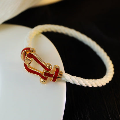 [Resenly Jewelry]FORCE 10 WHITE TEXTILE DIAMOND PAVED