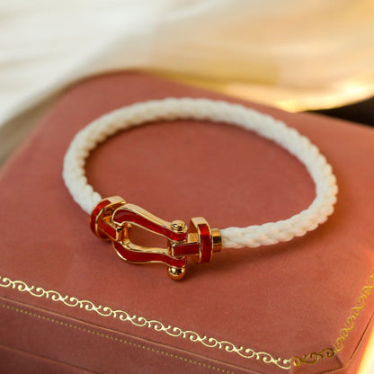[Resenly Jewelry]FORCE 10 WHITE TEXTILE DIAMOND PAVED