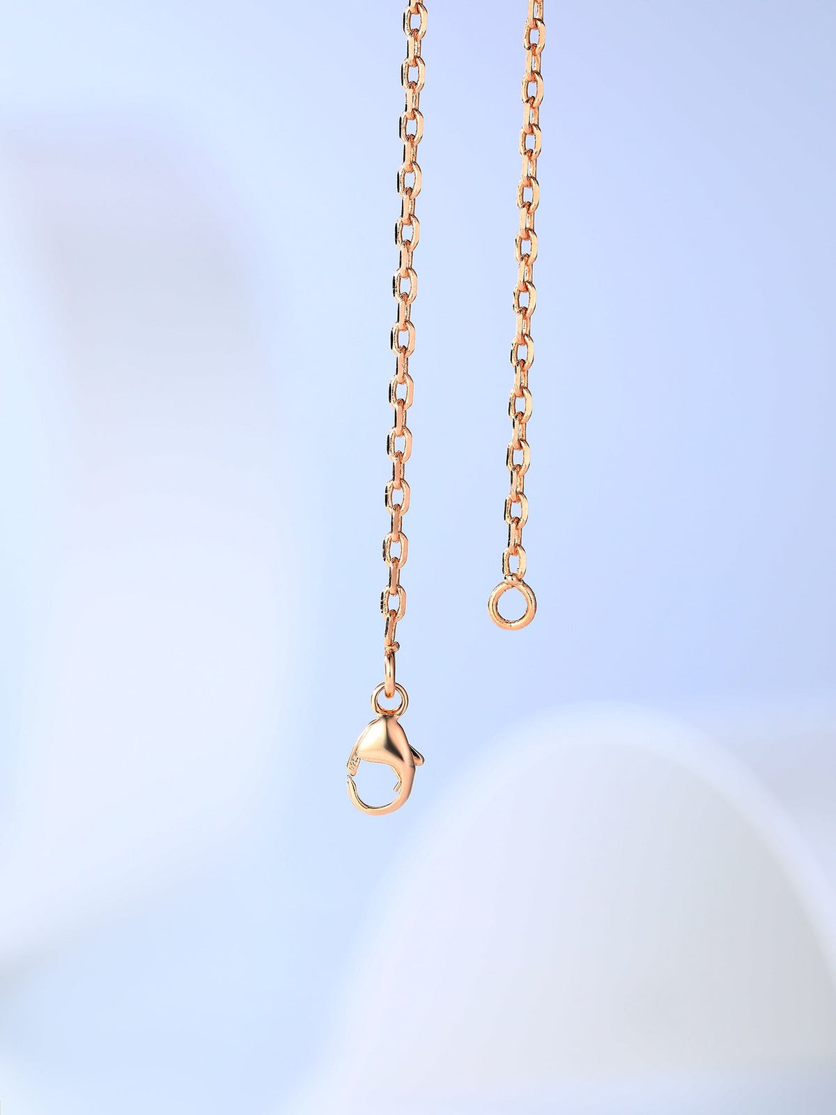 [Resenly Jewelry]H CAGE PINK GOLD NECKLACE