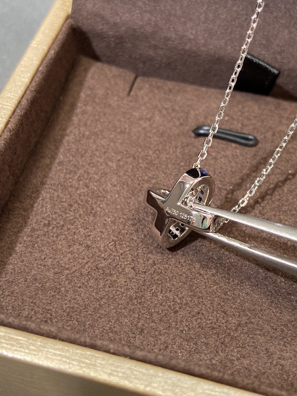 [Resenly Jewelry]LIENS DIAMOND SILVER NECKLACE