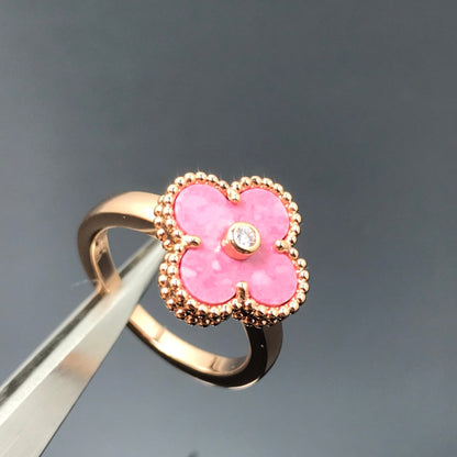 {"[Resenly Jewelry]CLOVER RHODONITE ROSE GOLD RING": "[Resenly Jewelry] クローバー ロードナイト ローズゴールド リング"}