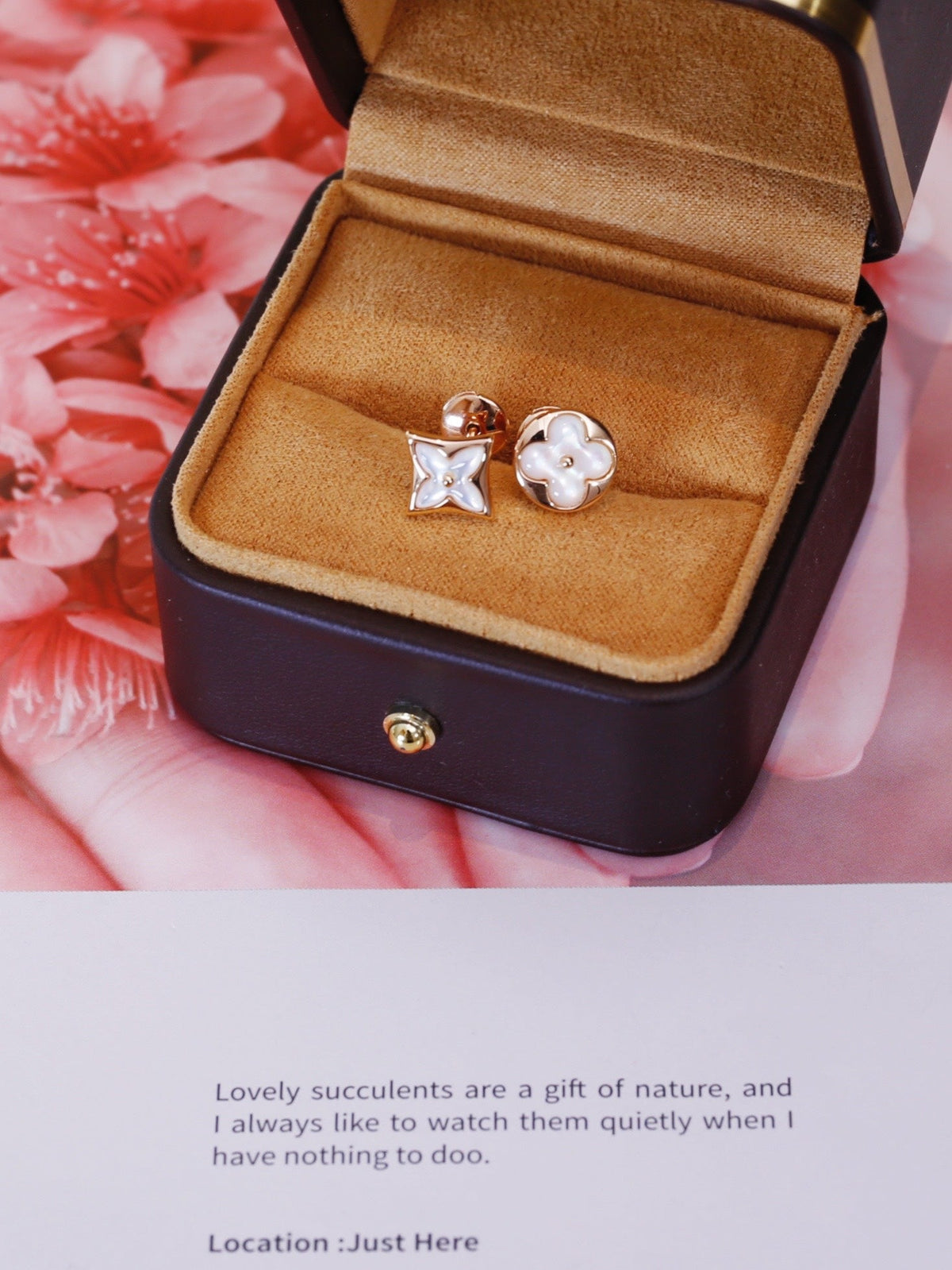 {
  "Resenly Jewelry": "Resenly Jewelry",
  "STAR AND SUN PINK GOLD MOP STUD EARRINGS": "スター＆サン ピンクゴールド MOP スタッドピアス"
}