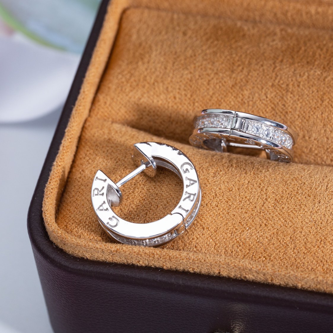 [Resenly Jewelry]ZERO 1 ミニ シルバー ダイヤモンド ピアス