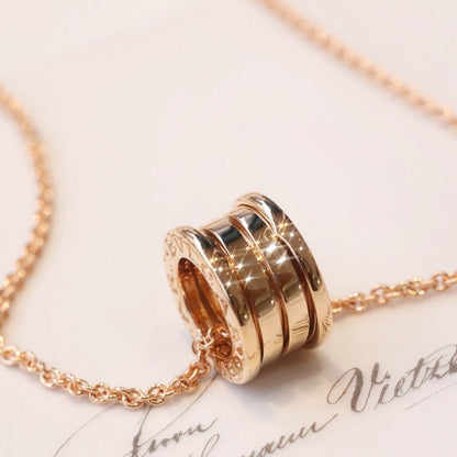 [Resenly Jewelry]ZERO 1 PINK GOLD NECKLACE