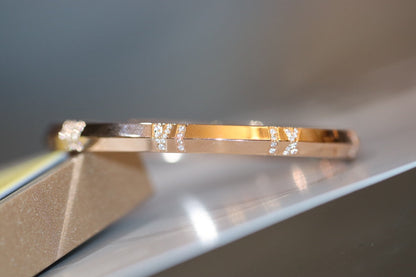 [Resenly Jewelry]ATLAS X PINK GOLD BRACELET