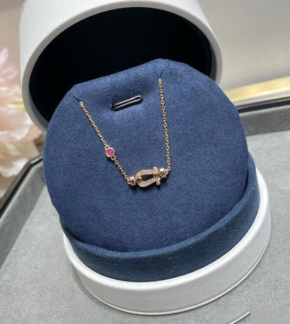 [Resenly Jewelry]FORCE 10 DIAMOND CHAIN LINK PINK GOLD BRACELET