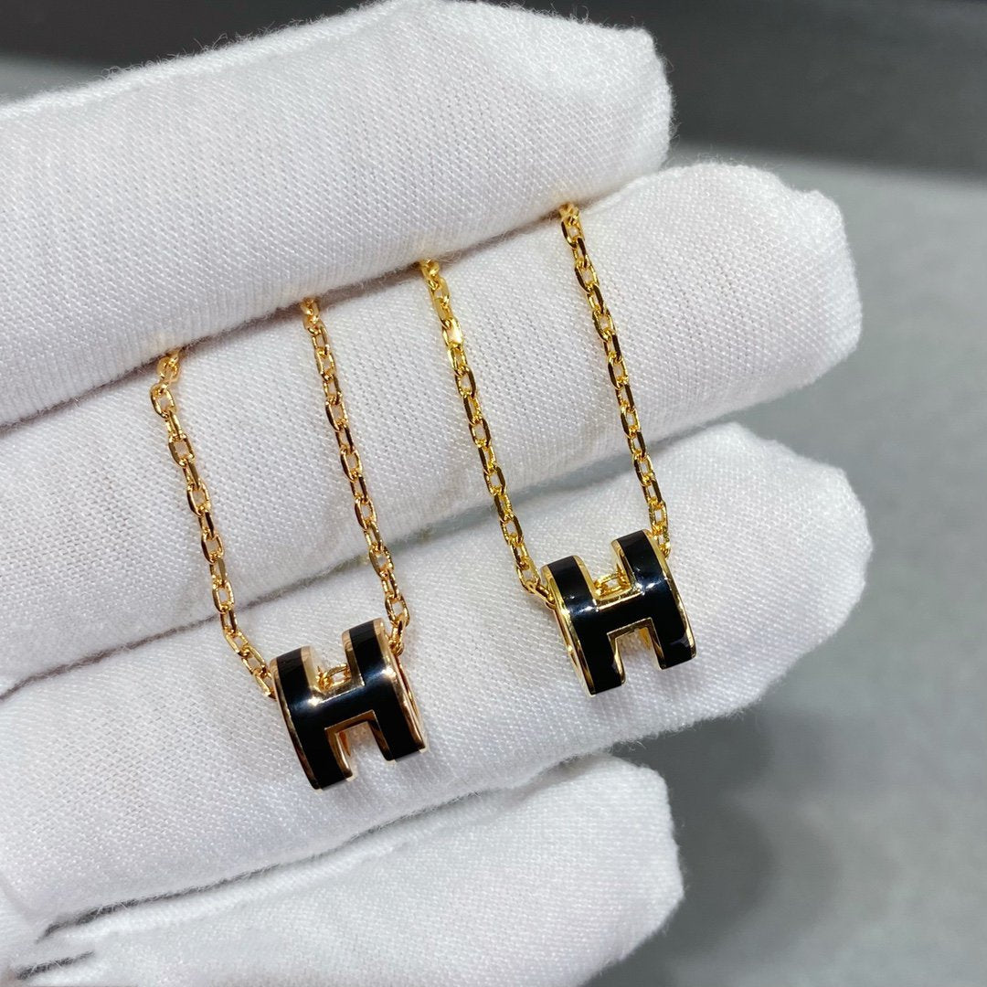 [Resenly Jewelry]MINI POP H ネックレス