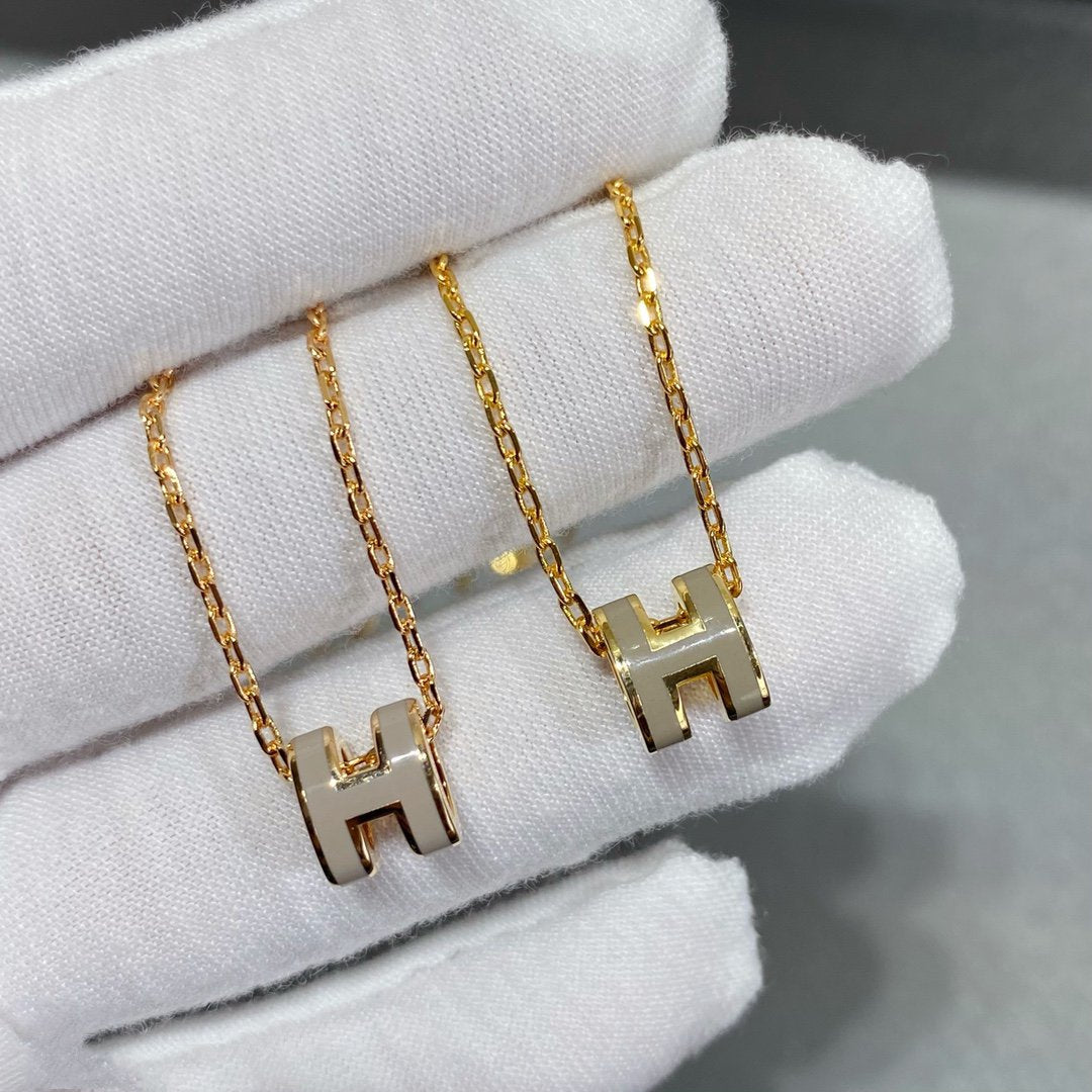 [Resenly Jewelry]MINI POP H ネックレス
