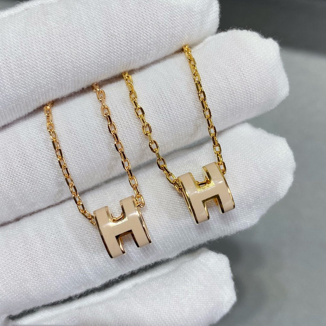 [Resenly Jewelry]MINI POP H ネックレス