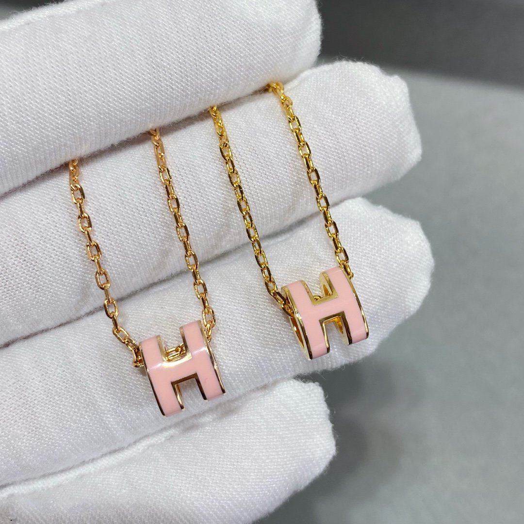 [Resenly Jewelry]MINI POP H ネックレス