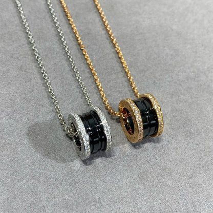 [Resenly Jewelry]ZERO 1 DIAMOND CERAMIC NECKLACE