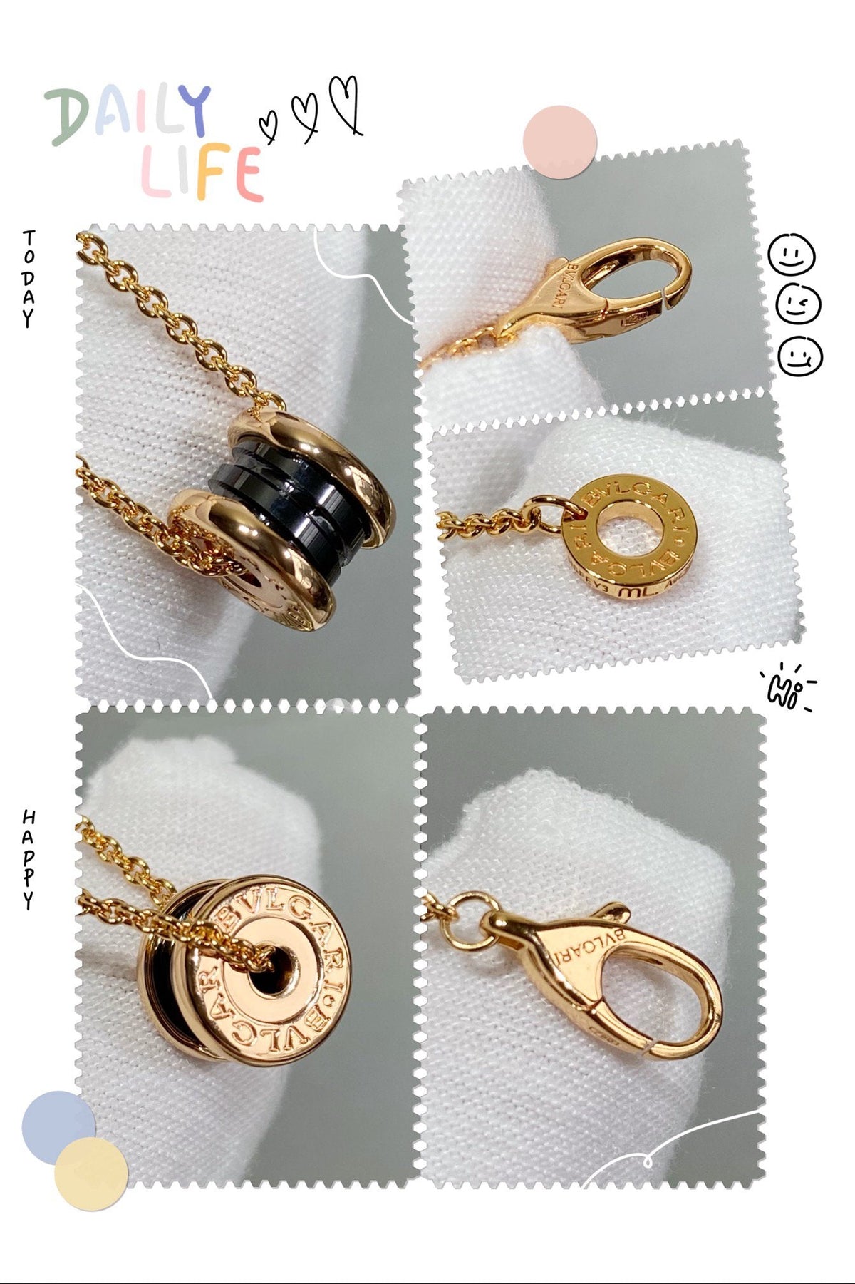 [Resenly Jewelry]ZERO 1 CERAMIC MINI NECKLACE
