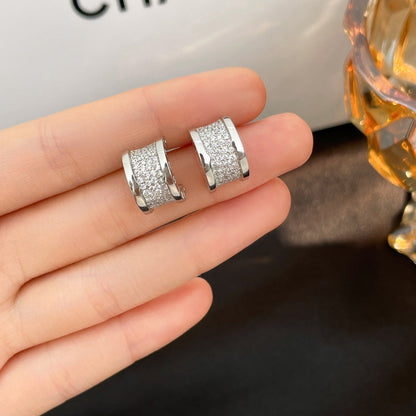 [Resenly Jewelry]ZERO 1 ダイヤモンド パヴェ ピアス