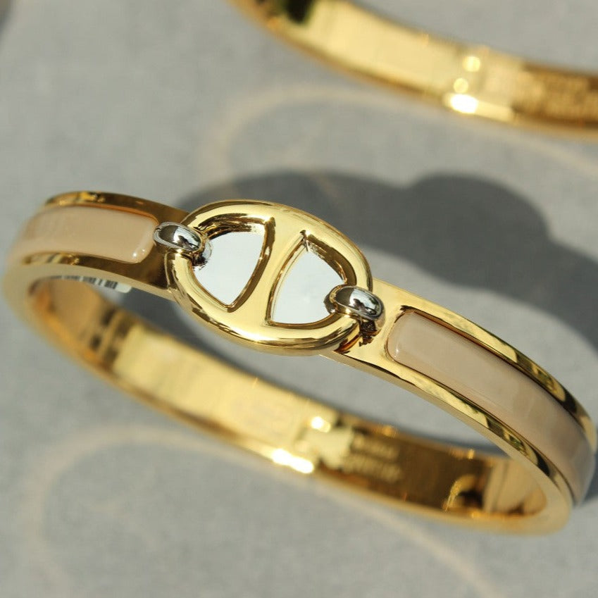 {
  "Resenly Jewelry": "リゼンリー・ジュエリー",
  "CLIC CHAINE GOLD BRACELET": "クリック・シェーヌ・ゴールドブレスレット"
}