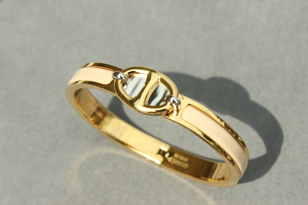 {
  "Resenly Jewelry": "リゼンリー・ジュエリー",
  "CLIC CHAINE GOLD BRACELET": "クリック・シェーヌ・ゴールドブレスレット"
}