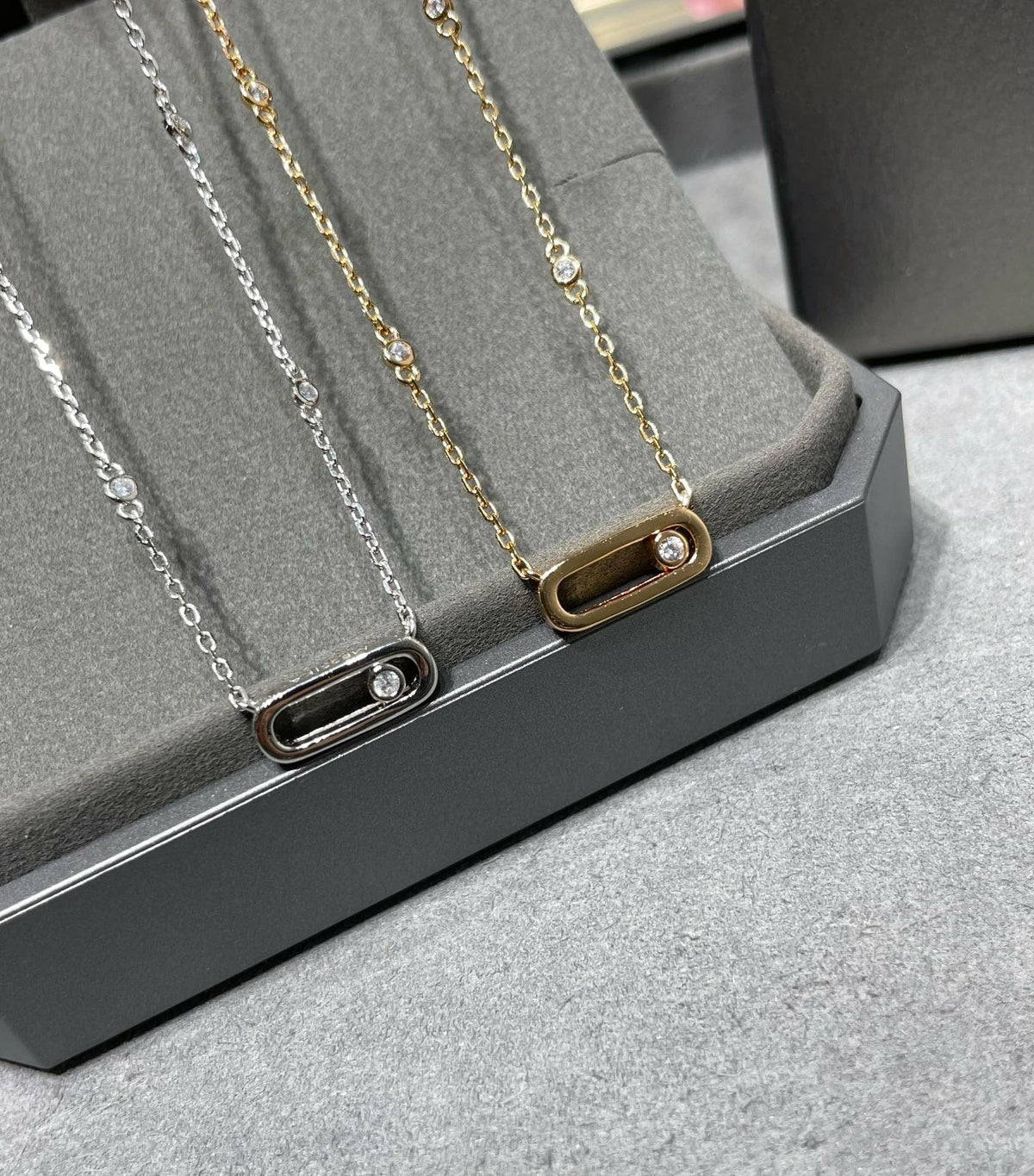 [Resenly Jewelry]MOVE UNO ダイヤモンドネックレス