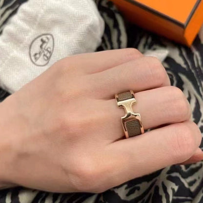 [Resenly Jewelry] オリンペ ピンクゴールド リング