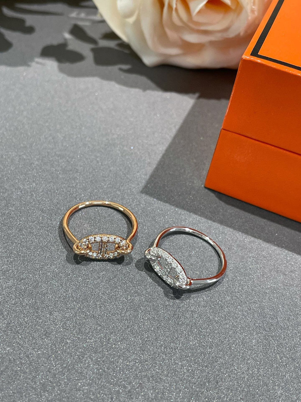 [Resenly Jewelry]RONDE SMALL DIAMOND RING