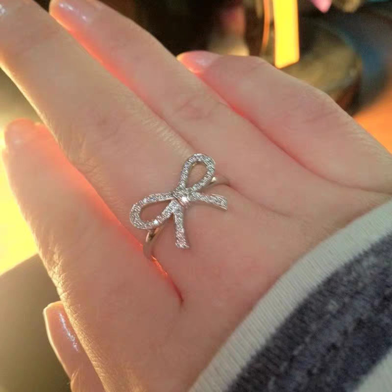 [Resenly Jewelry]TWIST BOW RING