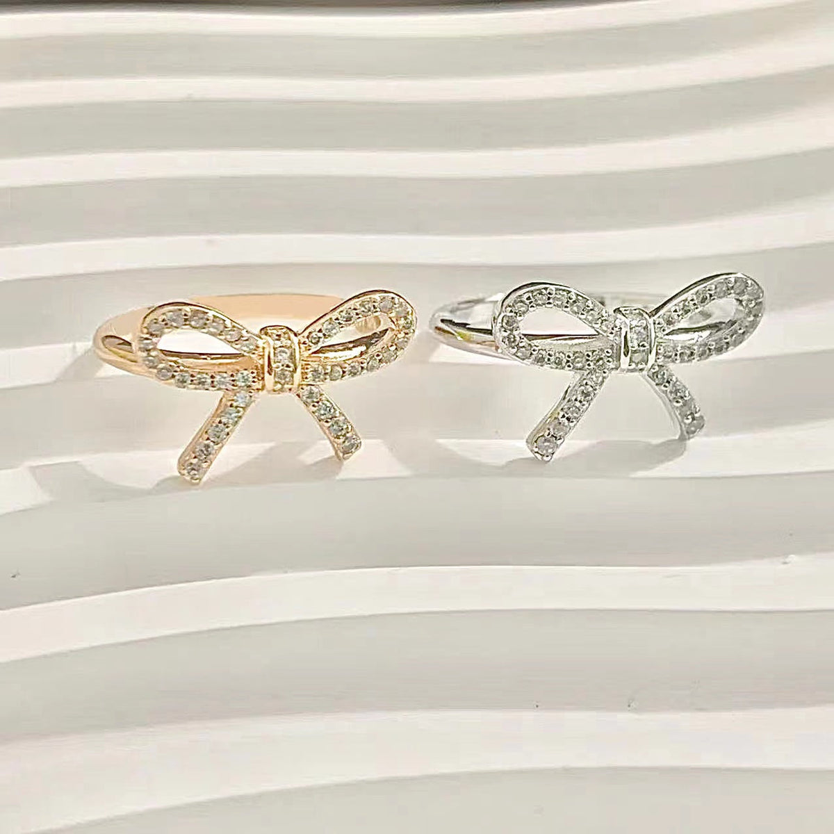 [Resenly Jewelry]TWIST BOW RING