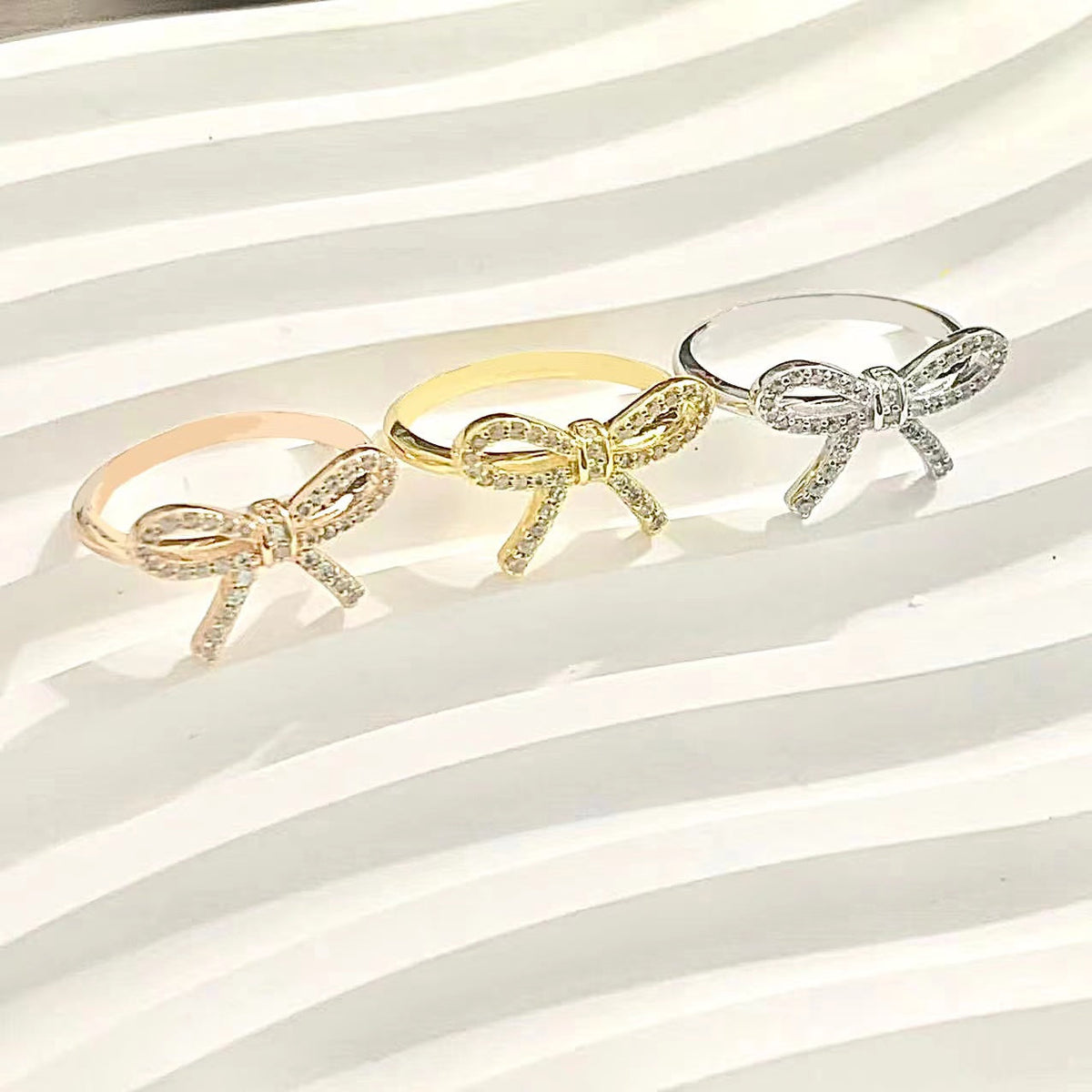 [Resenly Jewelry]TWIST BOW RING