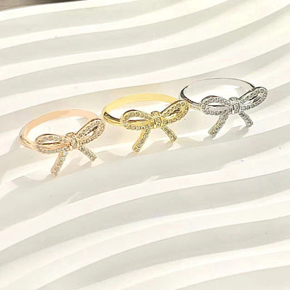 [Resenly Jewelry]TWIST BOW RING