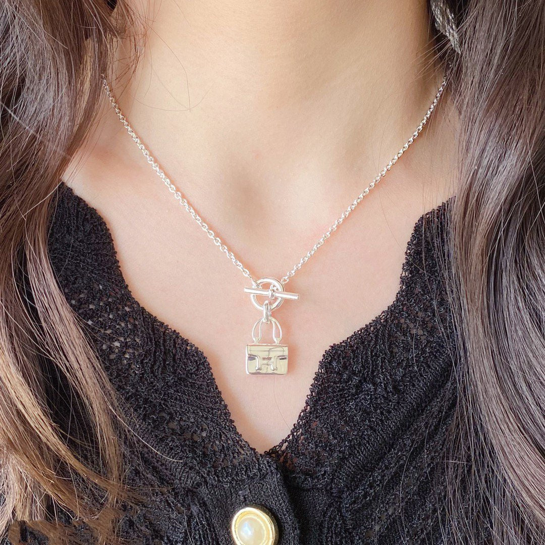 [Resenly Jewelry] コンスタンス ペンダント シルバーネックレス
