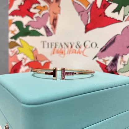 [Resenly Jewelry]T PINK GOLD PINK DIAMOND BRACELET