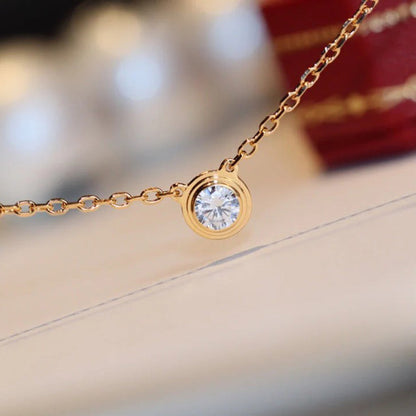 [Resenly Jewelry]DAMOUR DIAMOND NECKLACE