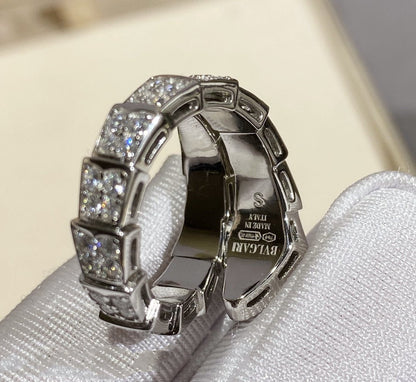 [Resenly Jewelry] セルペンティ リング シルバー ダイヤモンド パヴェ