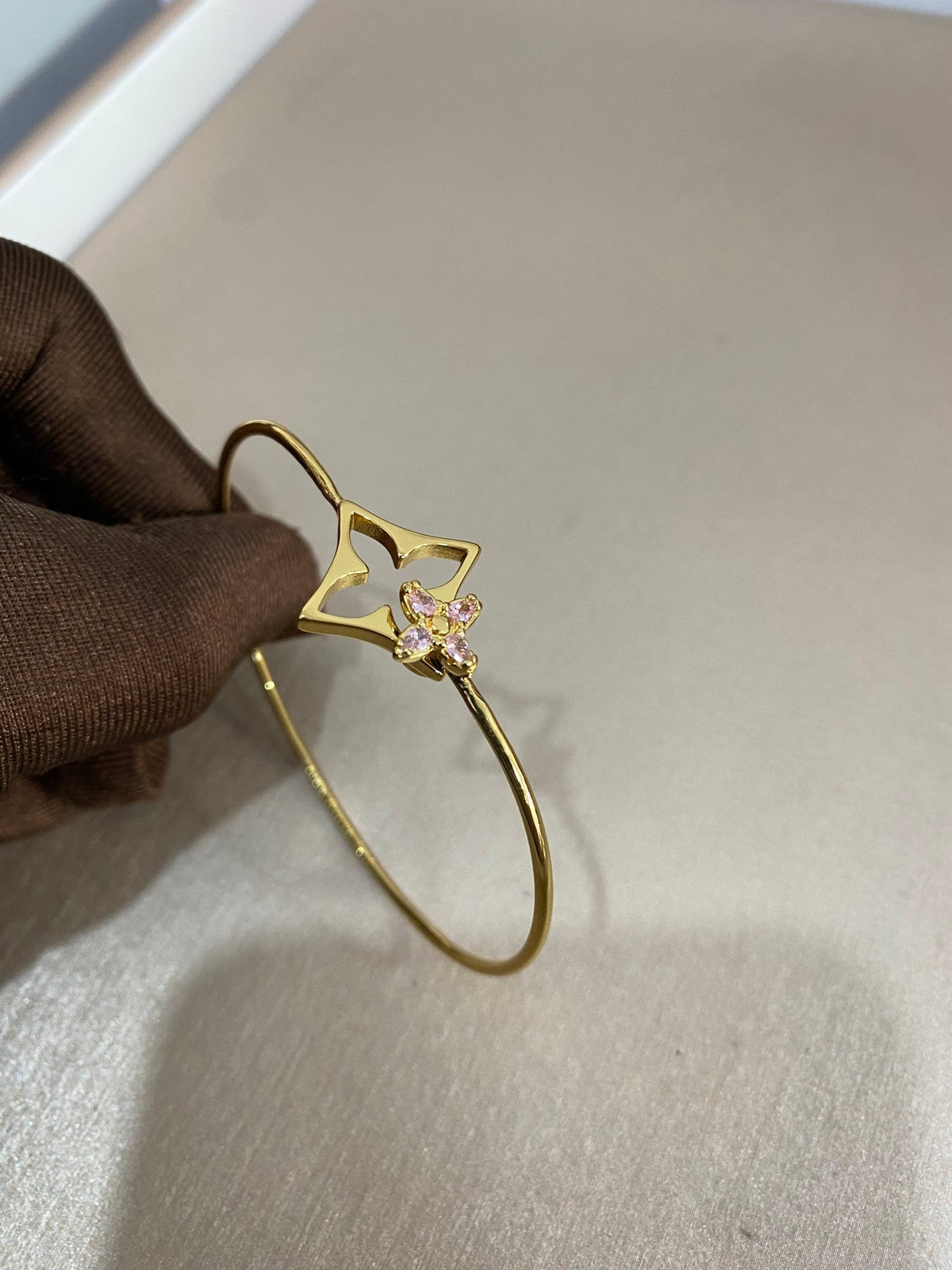 [Resenly Jewelry]Pink Diamond Bracelet