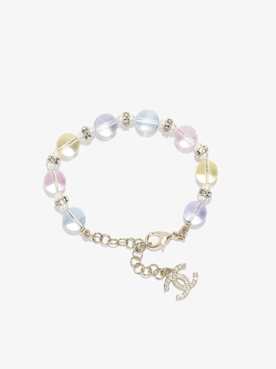 [Resenly Jewelry]Colorful Transparent Resin Bracelet